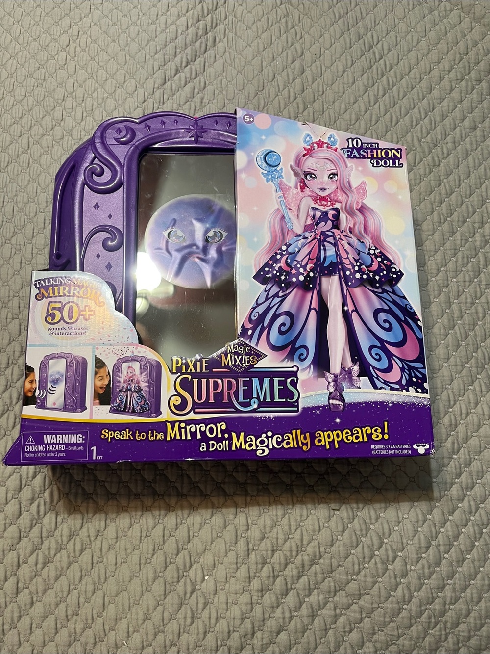 Pixie Mixies Supremes Talking Mirror Fashion Doll - Purple